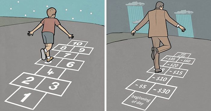 54 Wildly Clever Cartoons That Show How Weird Modern Life Really Is