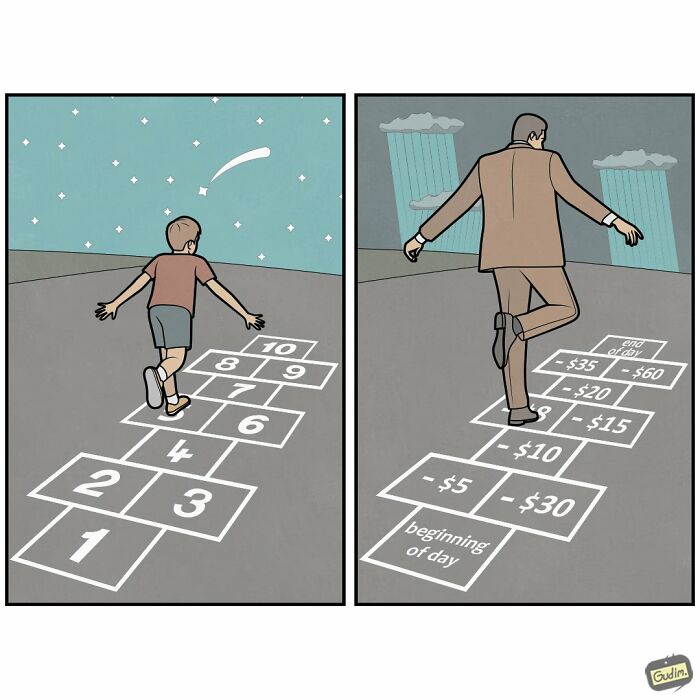 54 Wildly Clever Cartoons That Show How Weird Modern Life Really Is