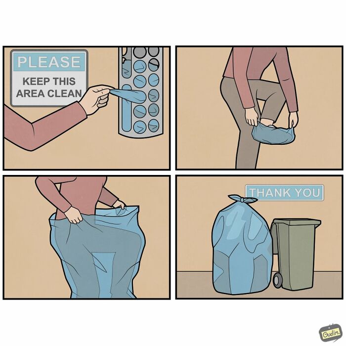 54 Wildly Clever Cartoons That Show How Weird Modern Life Really Is