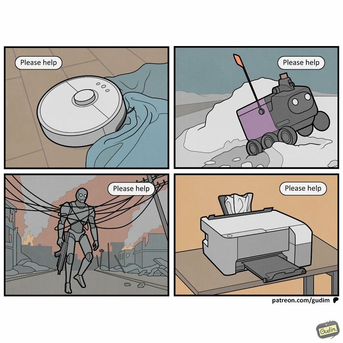 54 Wildly Clever Cartoons That Show How Weird Modern Life Really Is