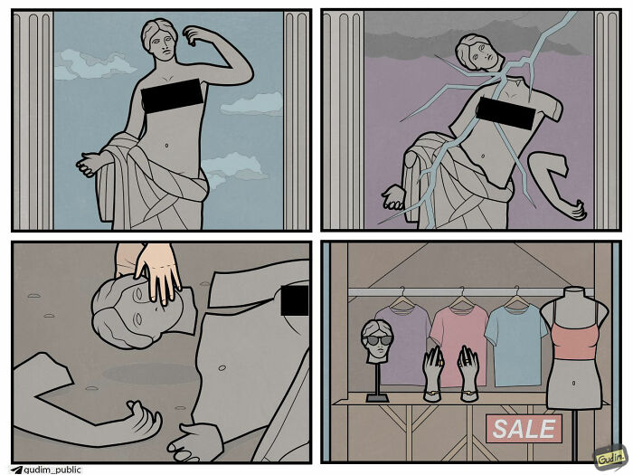 54 Wildly Clever Cartoons That Show How Weird Modern Life Really Is