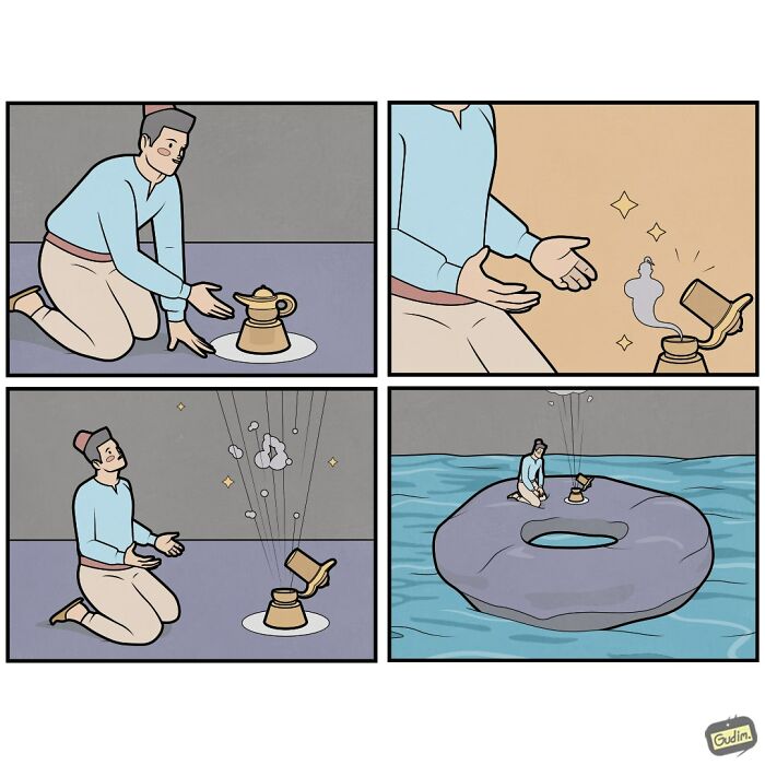 54 Wildly Clever Cartoons That Show How Weird Modern Life Really Is