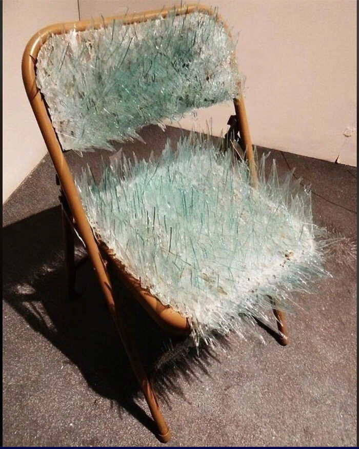 Chair So Cursed You Won't Take A Seat
