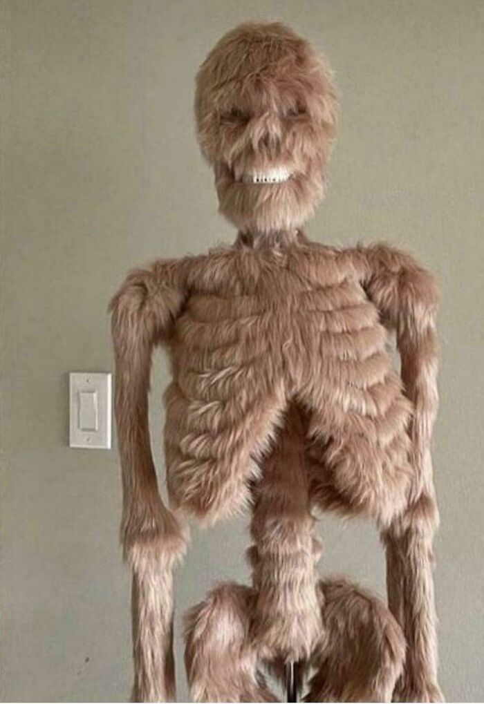 Skeleton Pose: Casual Or Creepy?