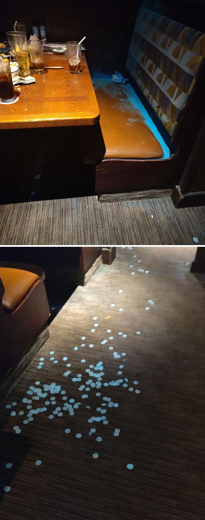 When Someone Decides a Gender Reveal Party at a Table Is a Great Idea