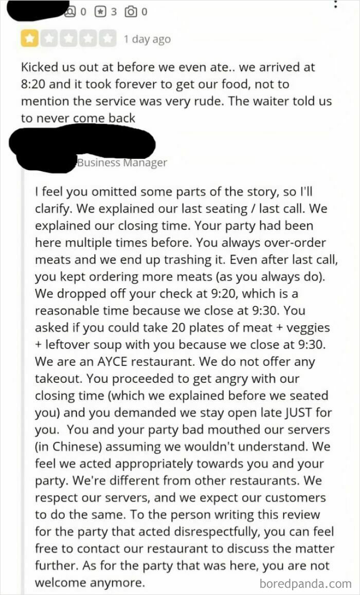 Karen’s Master Plan: Write a Totally Fake Review to Trash a Restaurant