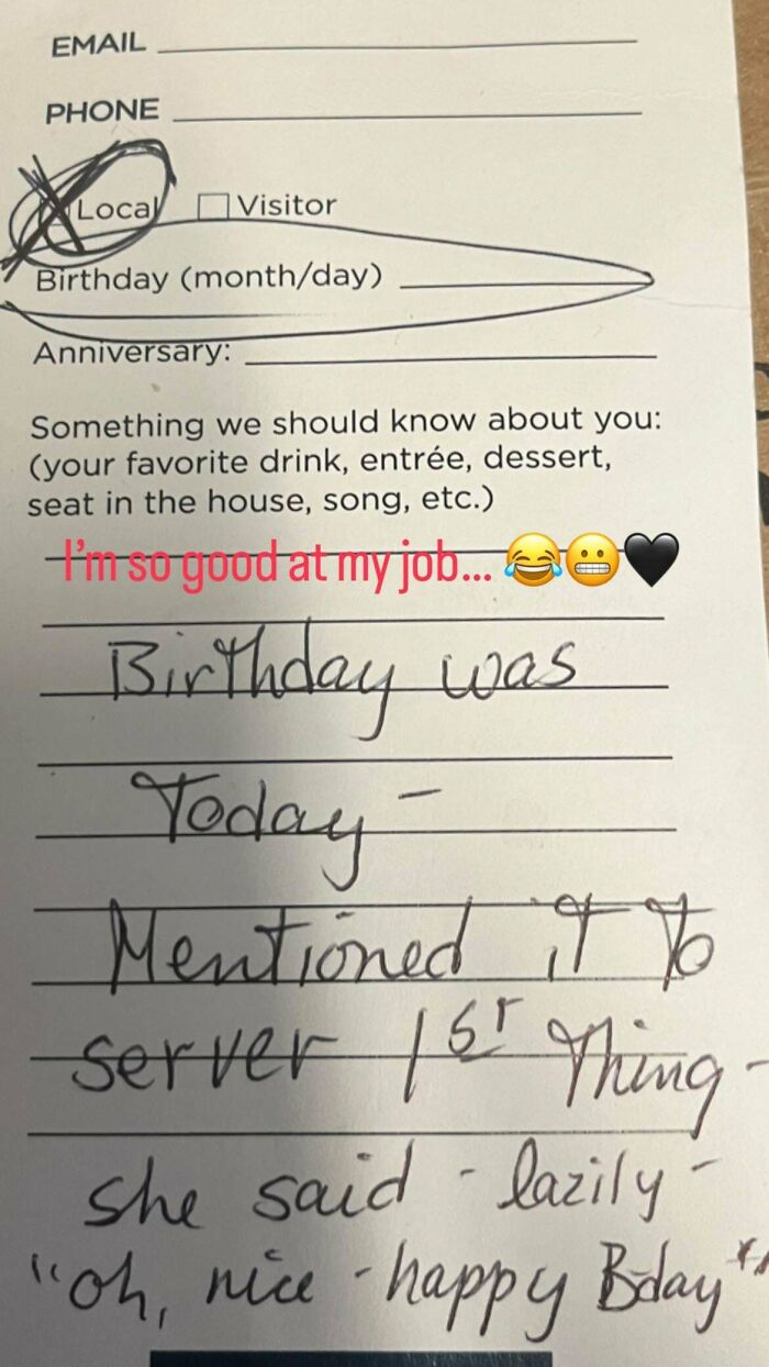 The Time I Accidentally Ruined This Woman’s Birthday