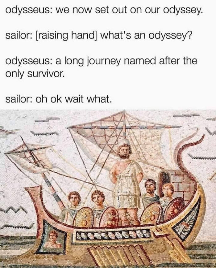The Odyssey From A Time Non-Linear Perspective