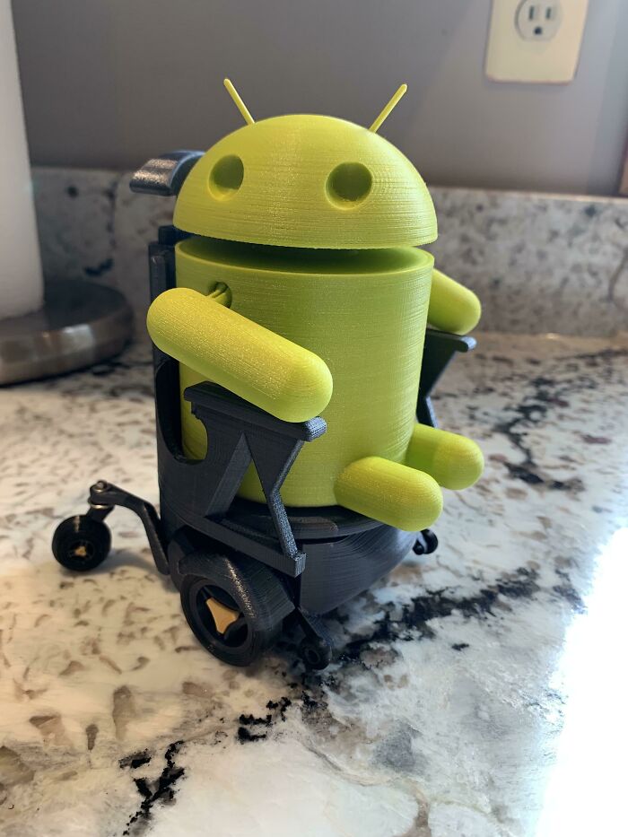 My Brother’s Starting at Google in a Wheelchair, So I Made Him a Desk Thingy That’s Way Cooler Than Their Logo