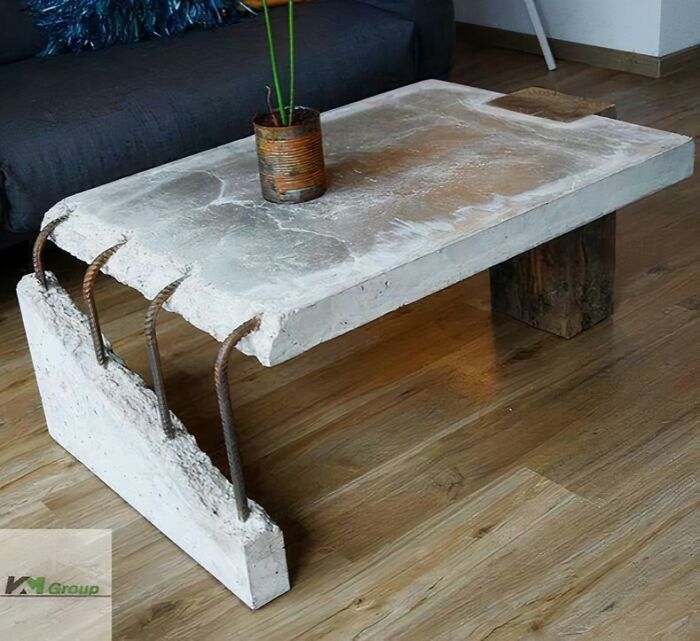 Concrete Slab Coffee Table (Brutally Honest Furniture)