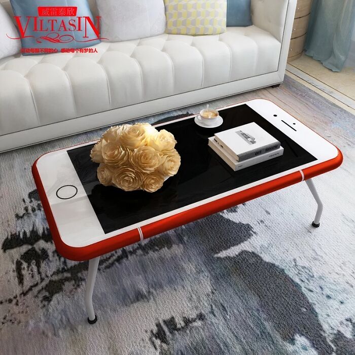 This iPhone Shaped Table (Screen Not Included)