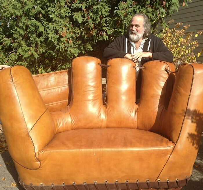 A Couch For The Baseball Superfan (Home Run Seating!)