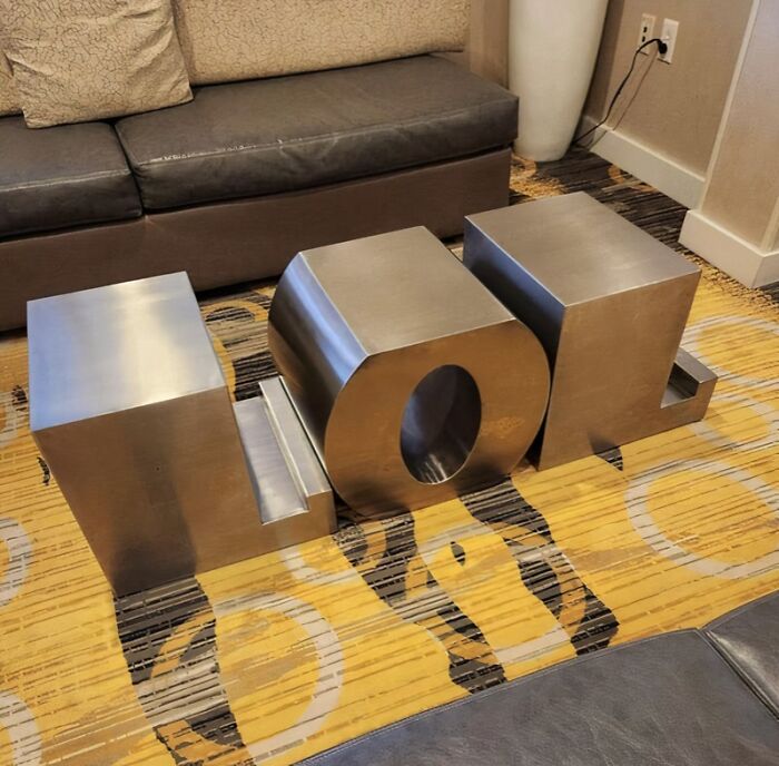 LOL (Because This Chair Is Just Too Much)