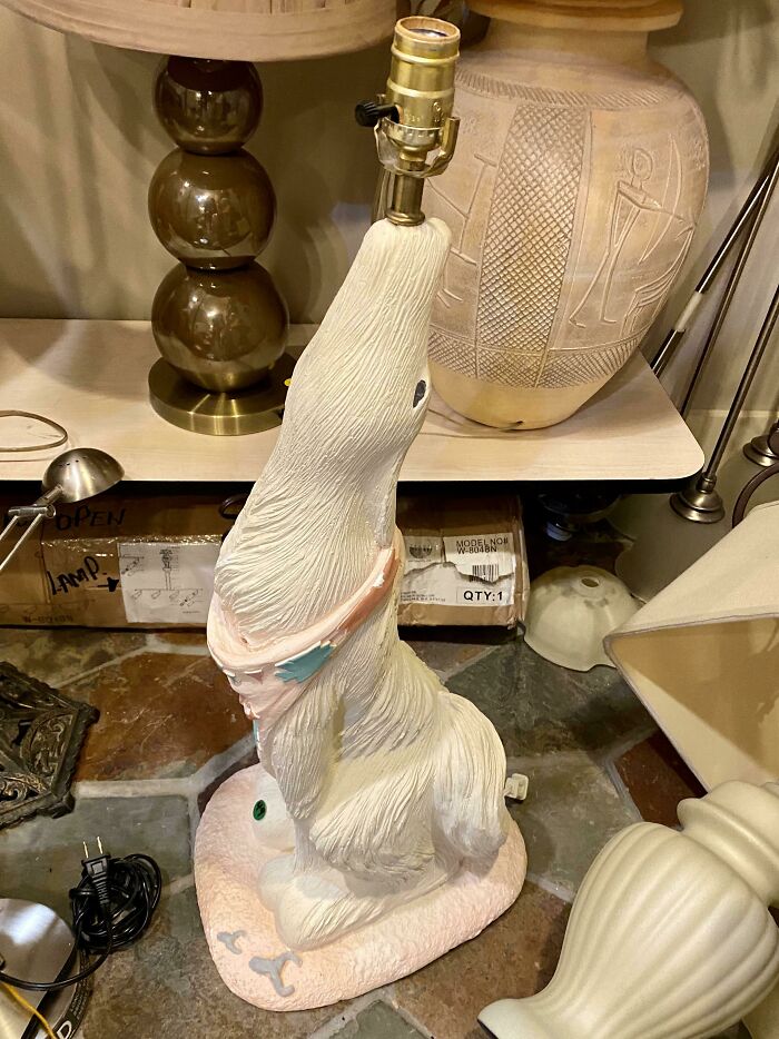 Catch And Release Of The Ugliest Lamp I’ve Ever Seen (Only $40!)