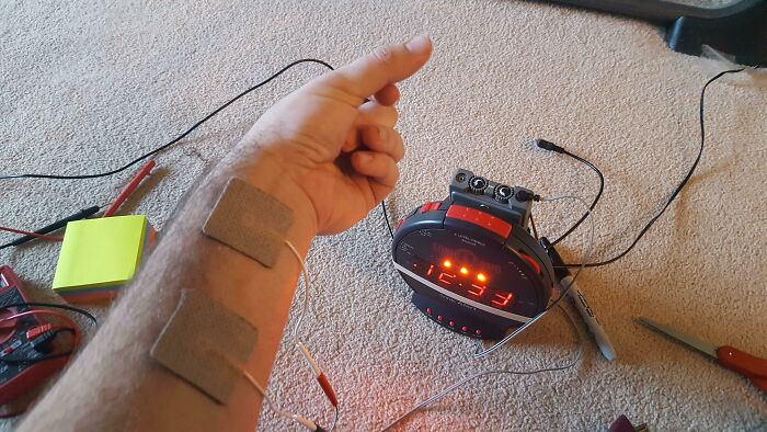 Slept Through All Alarms? Meet the Painful Tens Unit Alarm!
