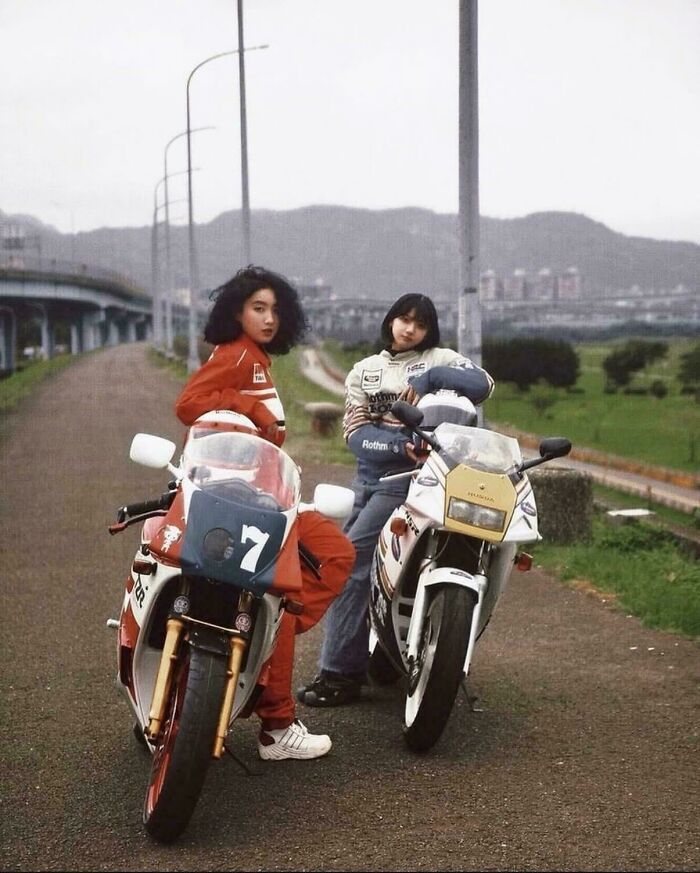 Japanese Biker Girls Rocking the 1980s