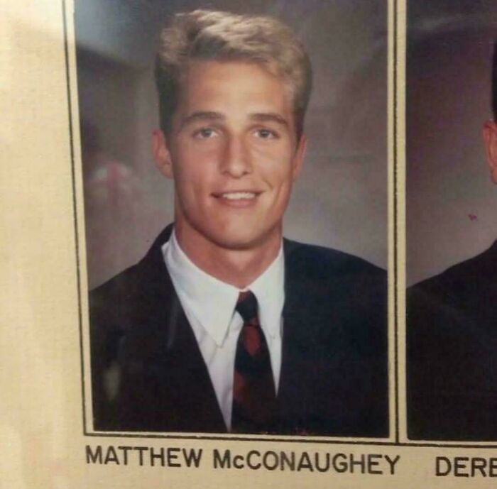 Matthew McConaughey and the Delta Tau Delta Fraternity, circa 1989
