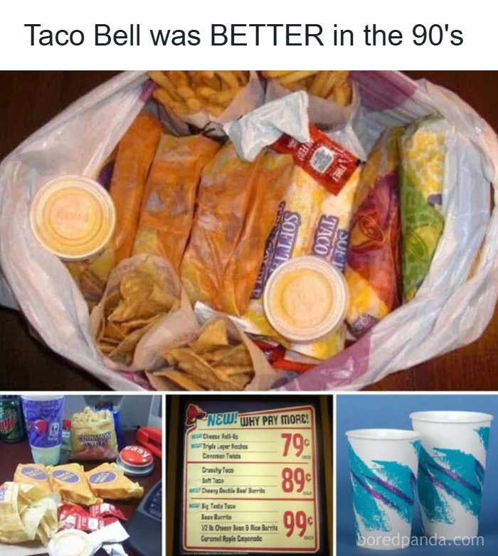 Back Then, It Was A Feast!