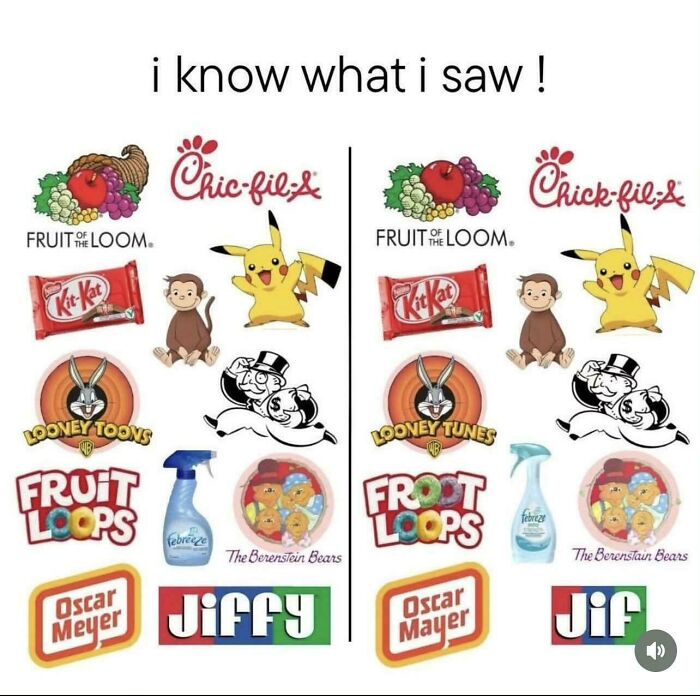We Know What We Saw Growing Up!