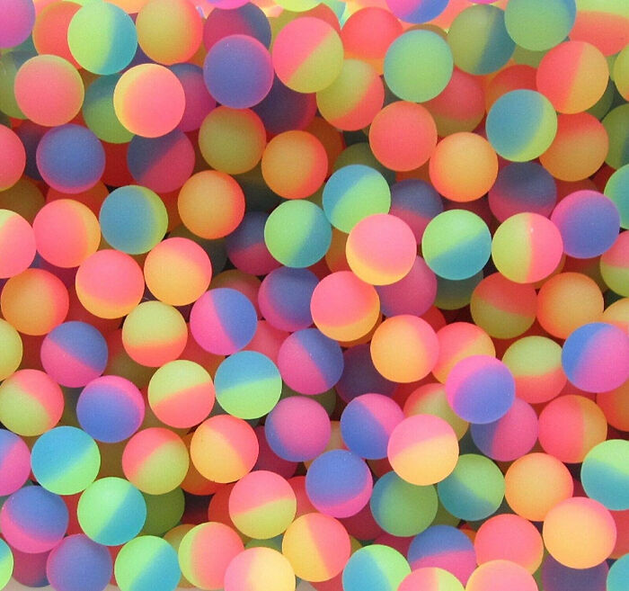 Two-Tone Icy Bouncy Balls Were Everything