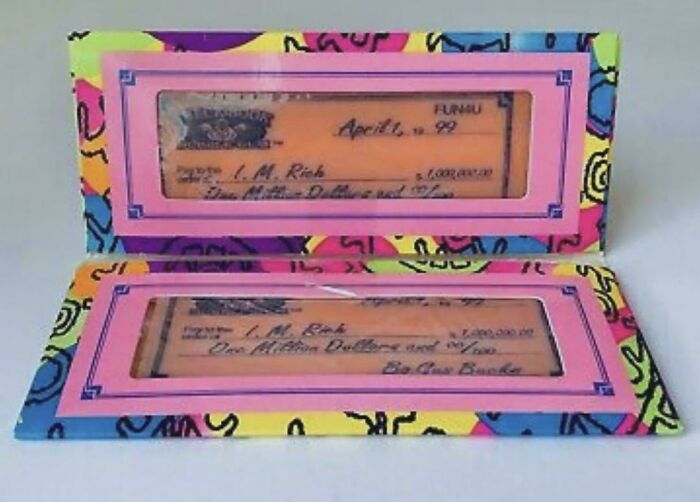 Checkbook Bubble Gum – Bubble Fun 90s Style