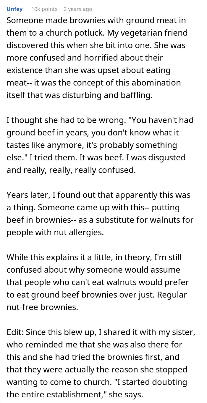 Beef Instead Of Walnuts? What Did We Just Witness?