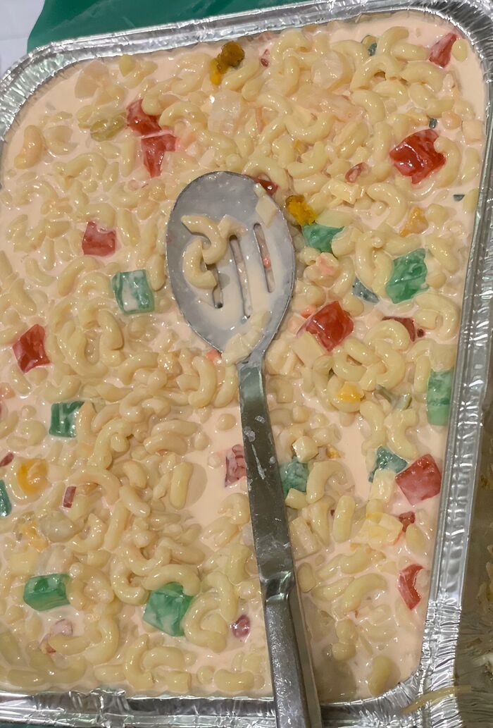 Sweet Macaroni Salad That No One Touched