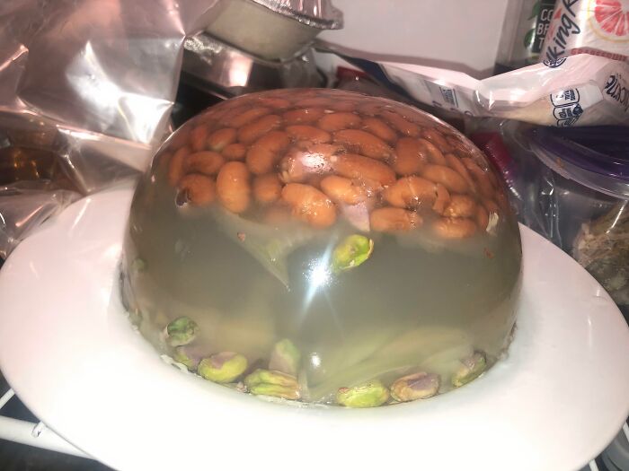 Bean, Onion, and Pistachio – A Potluck 'Delight'
