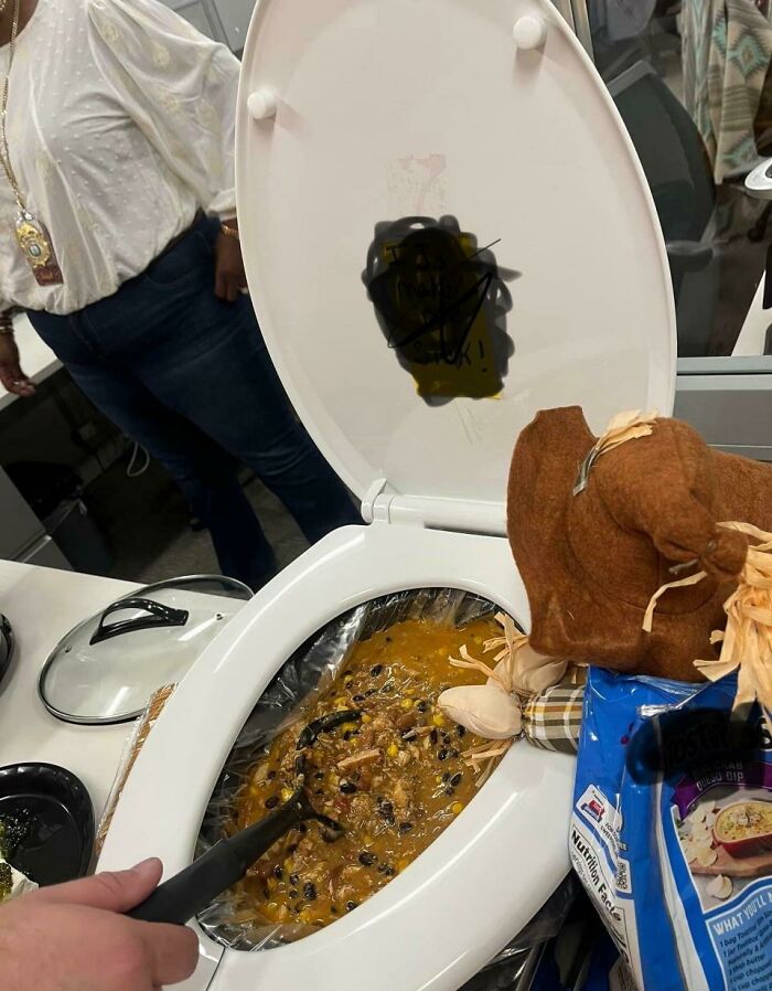 Mystery Potluck Dish from the Office