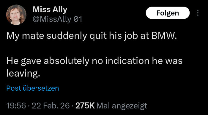 BMW Drivers: The Signal Signalers?