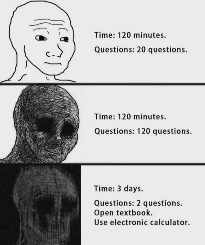 Math Test or Marathon?