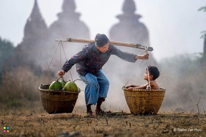 Mom’s Love Carries All By Theint Zan Phyu