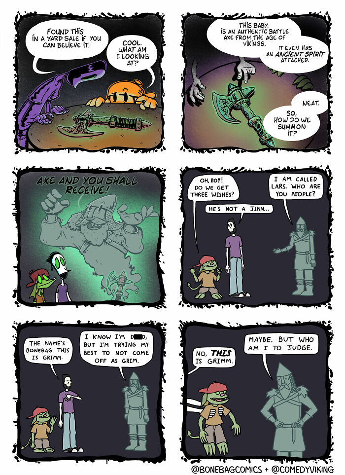 When a Necromancer Just Takes Random Odd Jobs Instead of World Domination