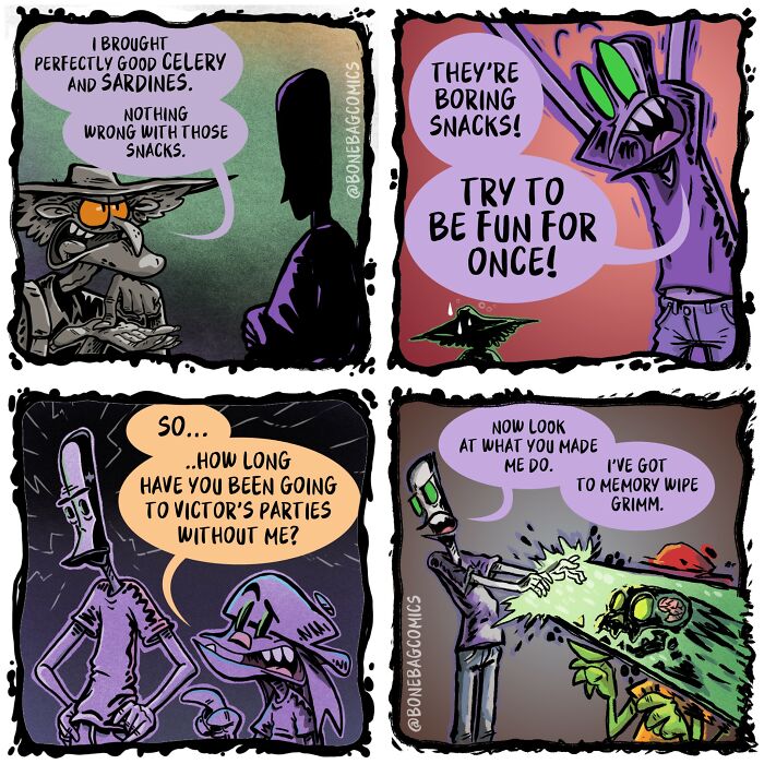 When a Necromancer Just Takes Random Odd Jobs Instead of World Domination