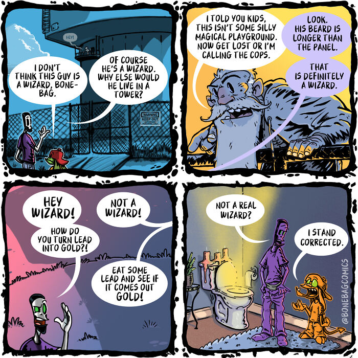 When a Necromancer Just Takes Random Odd Jobs Instead of World Domination
