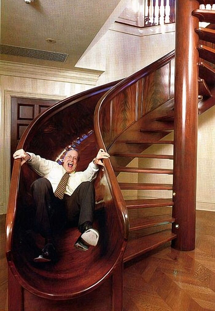 The Famous Spiral Stairs Everyone’s Buzzing About