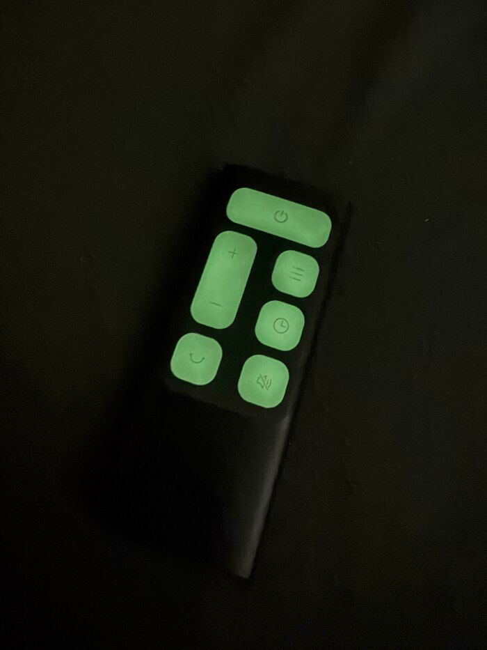 Fan Remote Buttons That Glow in the Dark (Finally!)