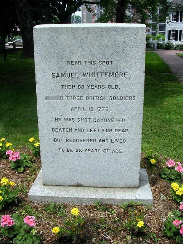 He’s from the 1600s but Fought in the Revolutionary War