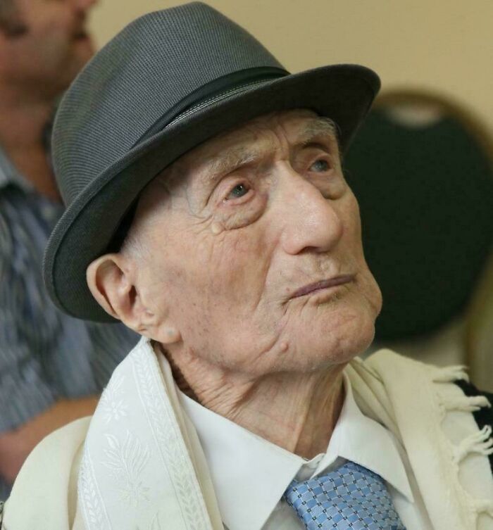 The Oldest Man in 2016 Celebrated His Bar Mitzvah at 113!