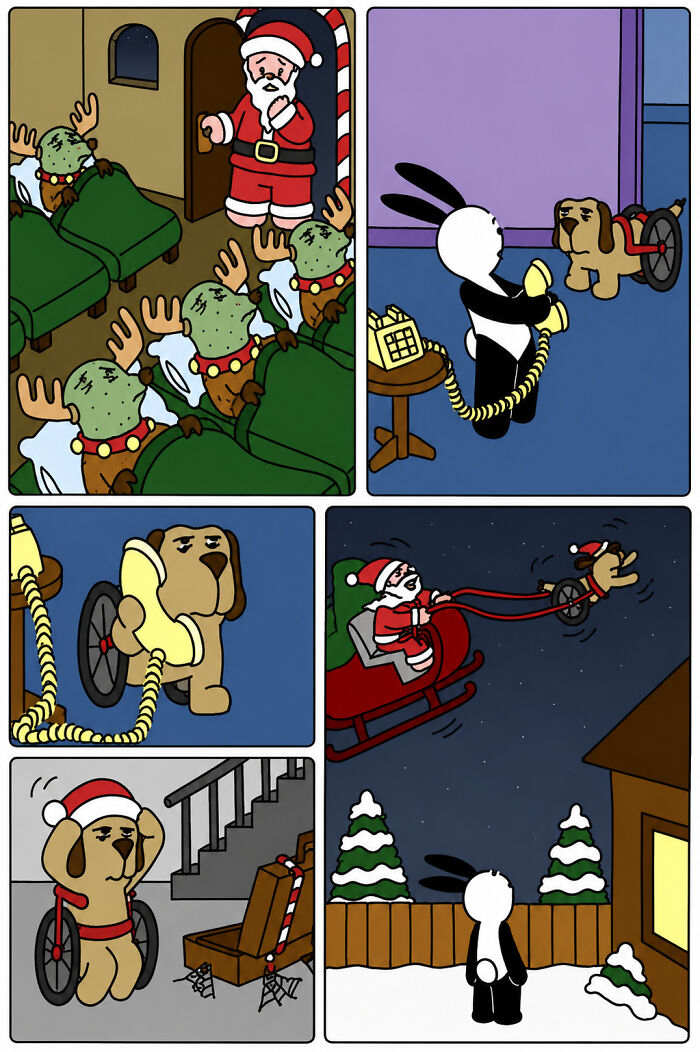Meet the Grumpy Dog in a Wheelchair Who Stole the Show in These Comics!
