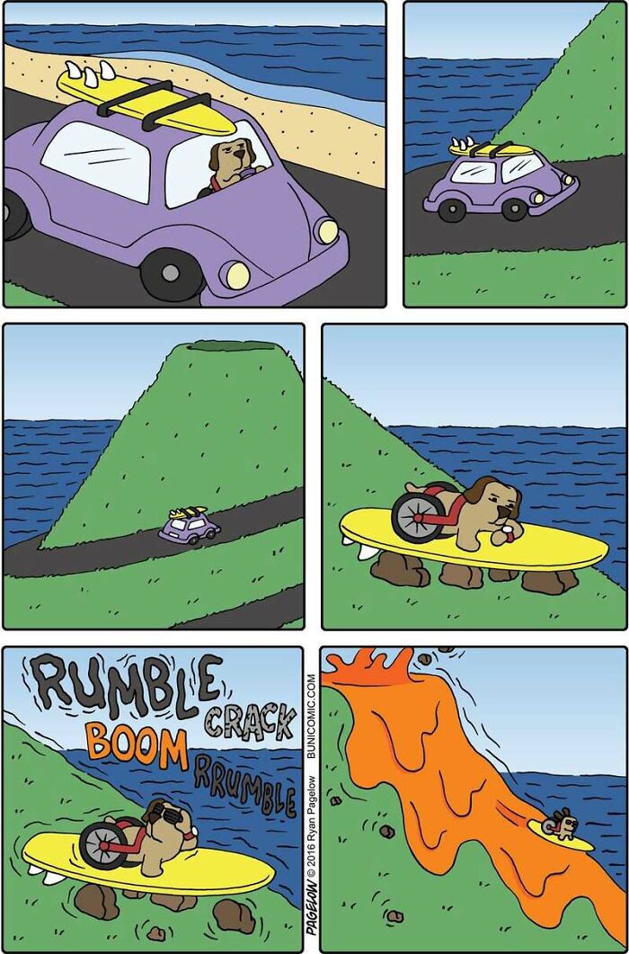 Meet the Grumpy Dog in a Wheelchair Who Stole the Show in These Comics!