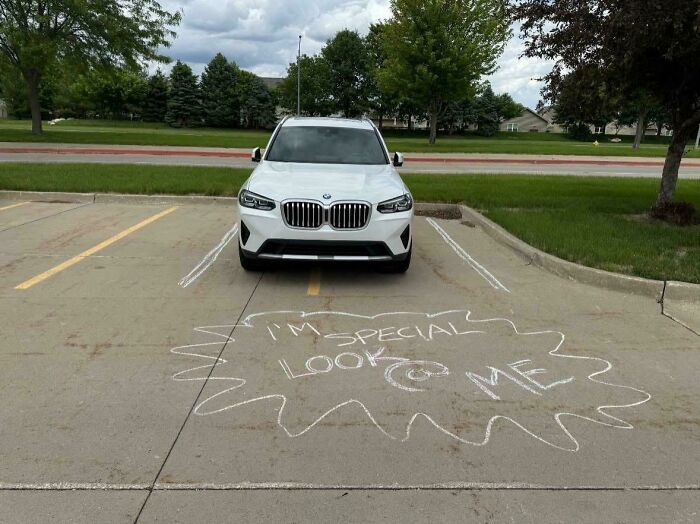 Someone Turned A Bad Park Job Into A Little Fun!