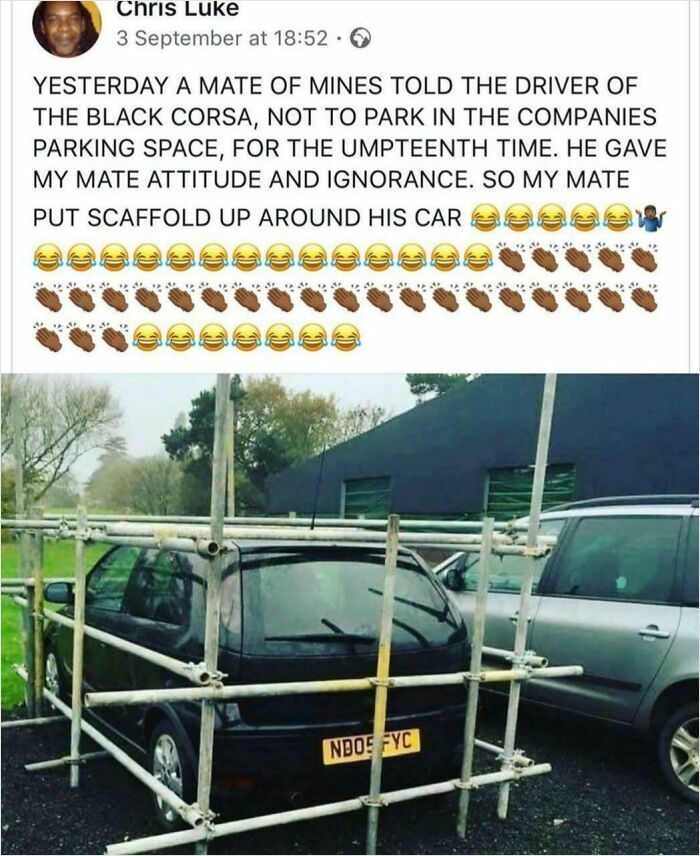 Nope, Not Parking There Ever Again