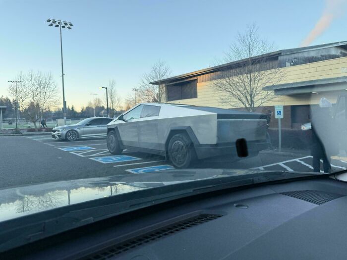 Teacher's Parking Lot or Drop-Off Zone? Someone’s Confused