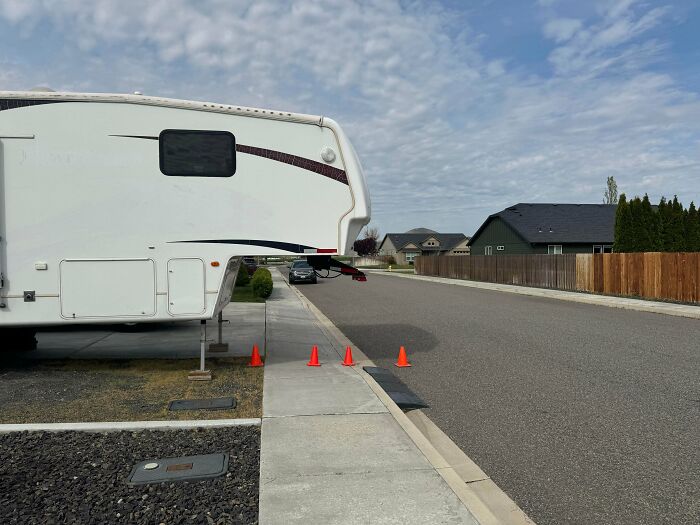 Meet The Camper Who Blocks Sidewalks All Summer Long