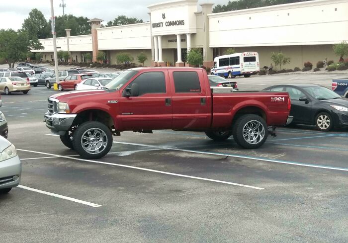 This Person Somehow Took SIX Parking Spots. How??