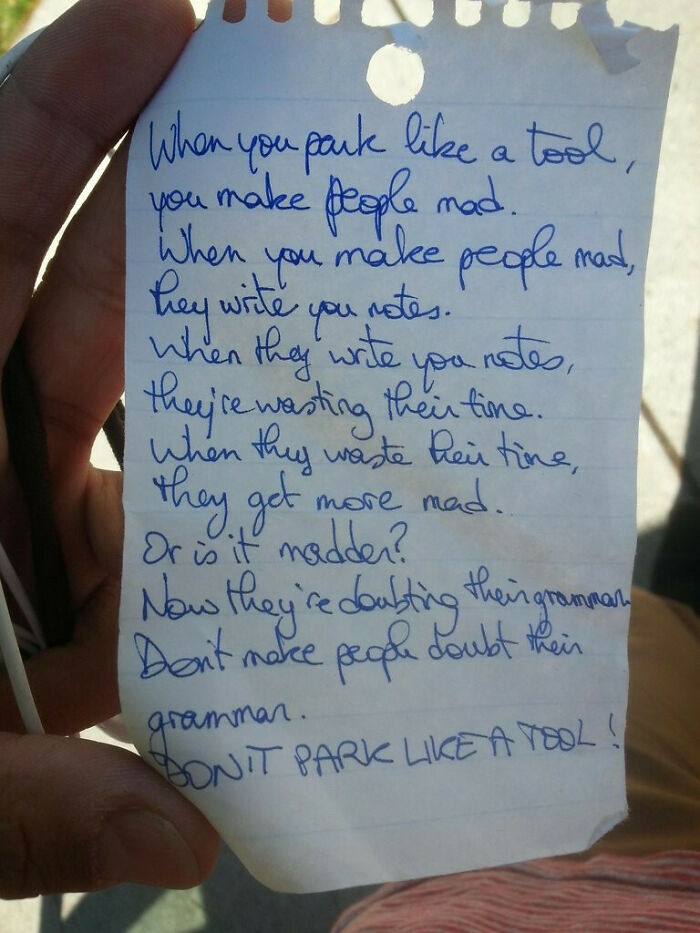 Don’t Park Like A Total Tool. Seriously.