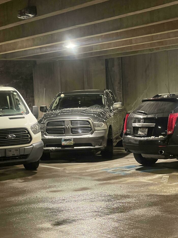 Blocked The Handicap Access Aisle? Only To Get Blocked In Yourself