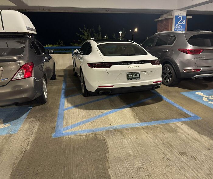 Parks Here Every Single Day. Brave, Or Just Lazy?