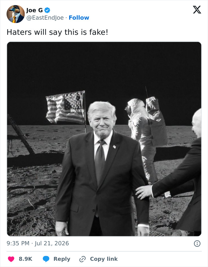 Wait, Did Trump Just Gatecrash The World Cup Celebration?